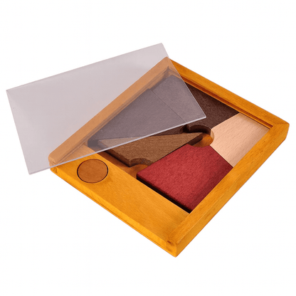 Tangram en bois - Forme - Mon Cocon