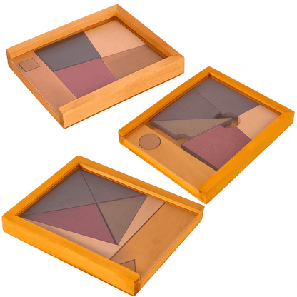 Tangram en bois - Forme - Mon Cocon