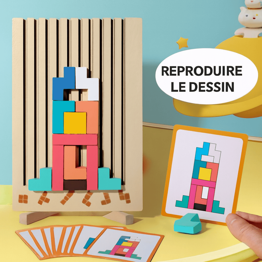 Tangram à empiler - Mon Cocon