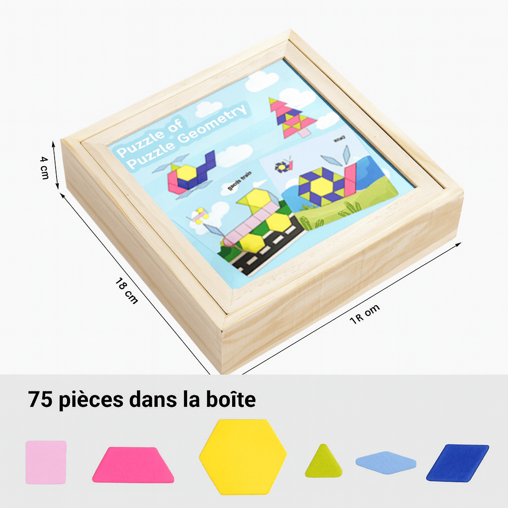 Puzzle tangram - Mon Cocon