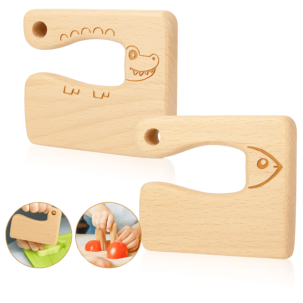 Couteau - En bois sécuritaire - Mon Cocon