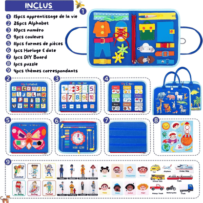 Jeu montessori - Livret - Mon Cocon