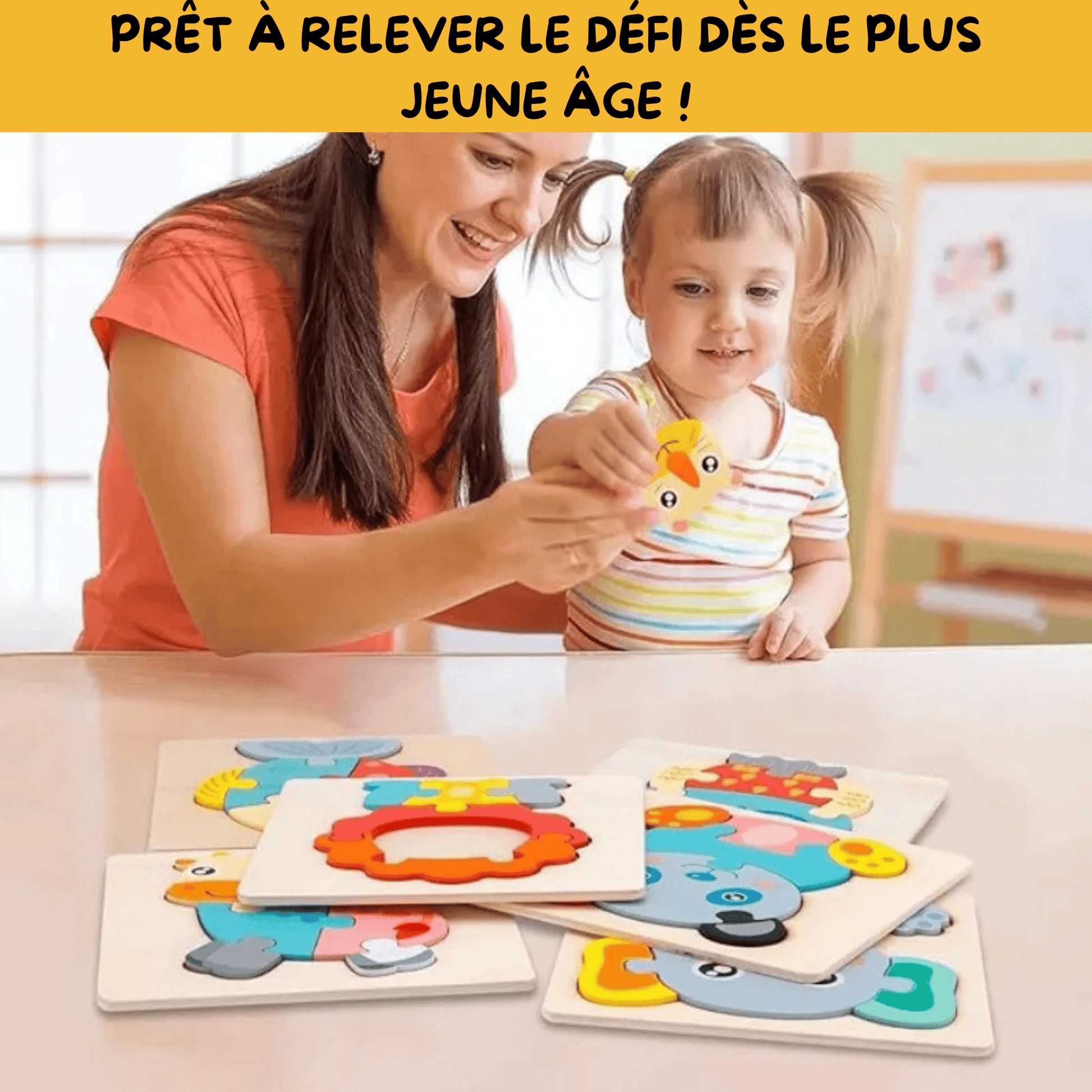 Jeu montessori - Puzzle - Mon Cocon