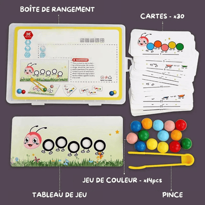 Jeu montessori - Apprends les couleurs - Mon Cocon