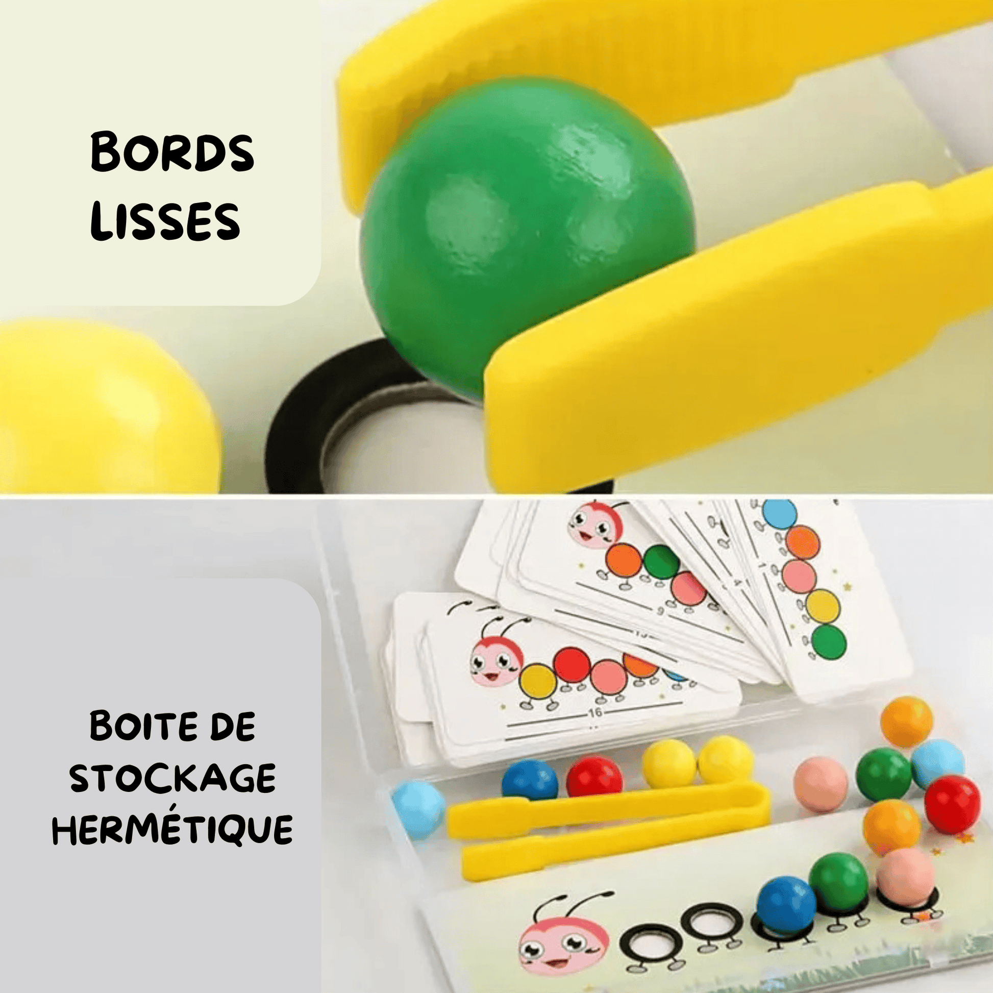 Jeu montessori - Apprends les couleurs - Mon Cocon