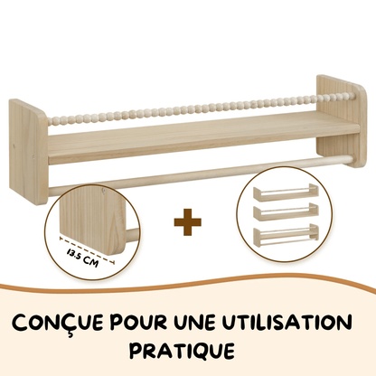 Etagère - 3 en 1 en bois - Mon Cocon