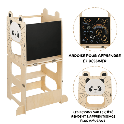 Tour d'observation - En bois avec ardoise - Mon Cocon
