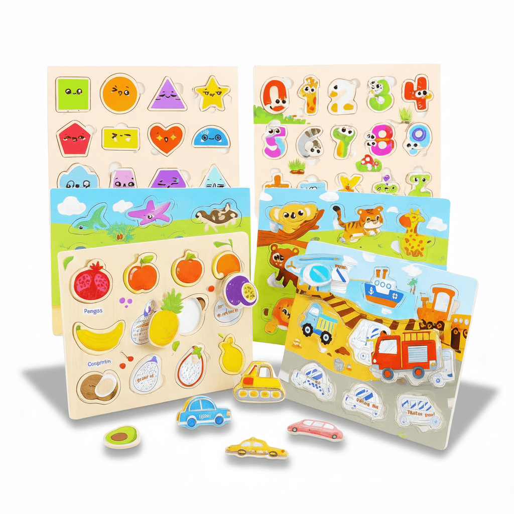 Jeu montessori - Puzzle découverte - Mon Cocon