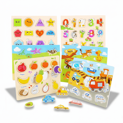 Jeu montessori - Puzzle découverte - Mon Cocon