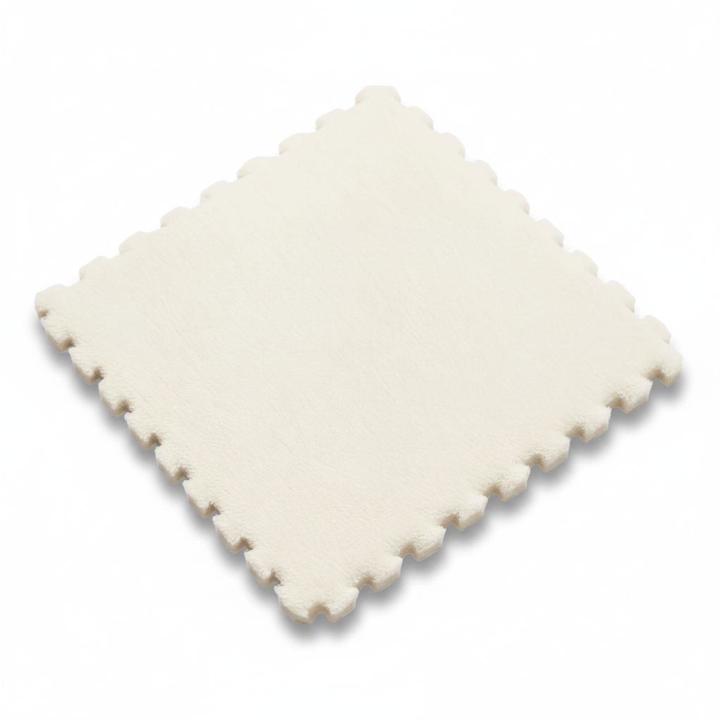 Tapis d'éveil - Puzzle tapis de 10 Blanc - Mon Cocon