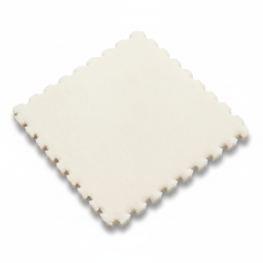 Tapis d'éveil - Puzzle tapis de 10 Blanc