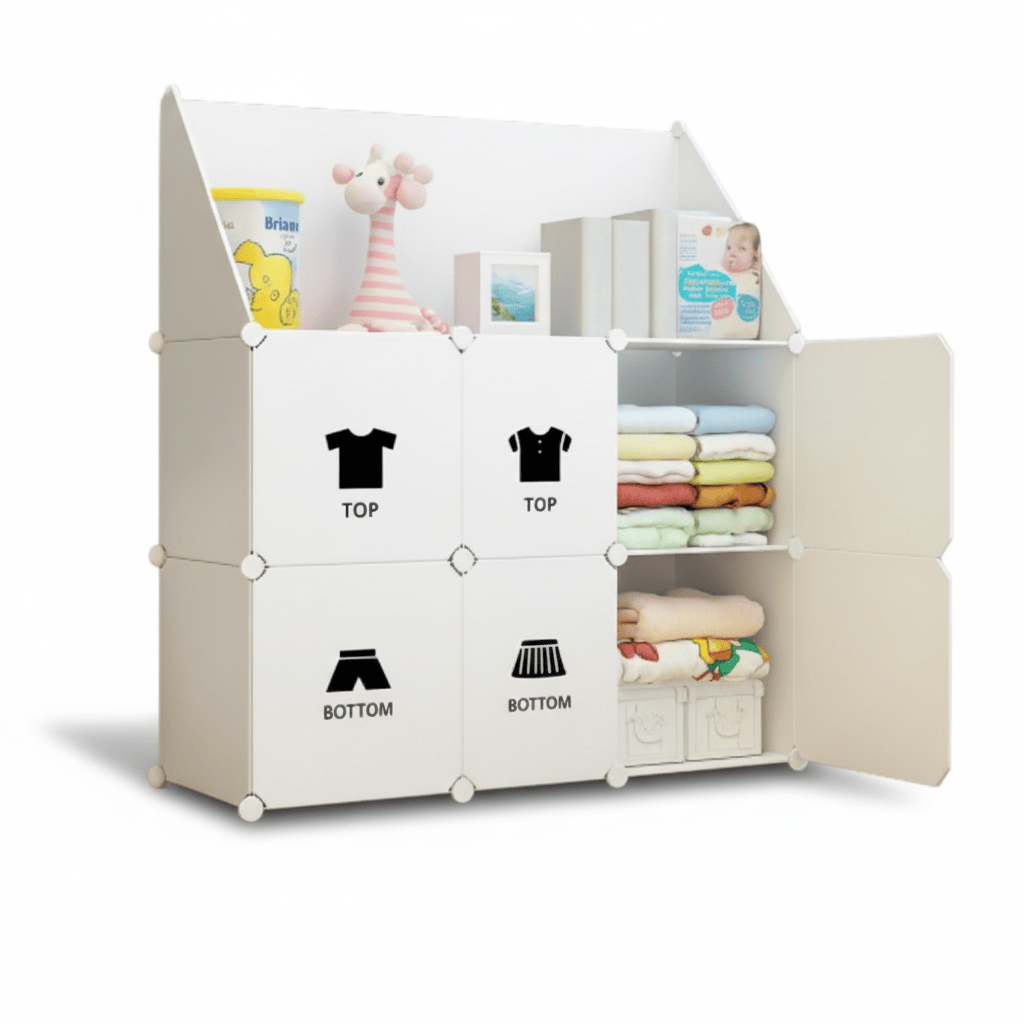 Armoire montessori - 3 rang - Mon Cocon