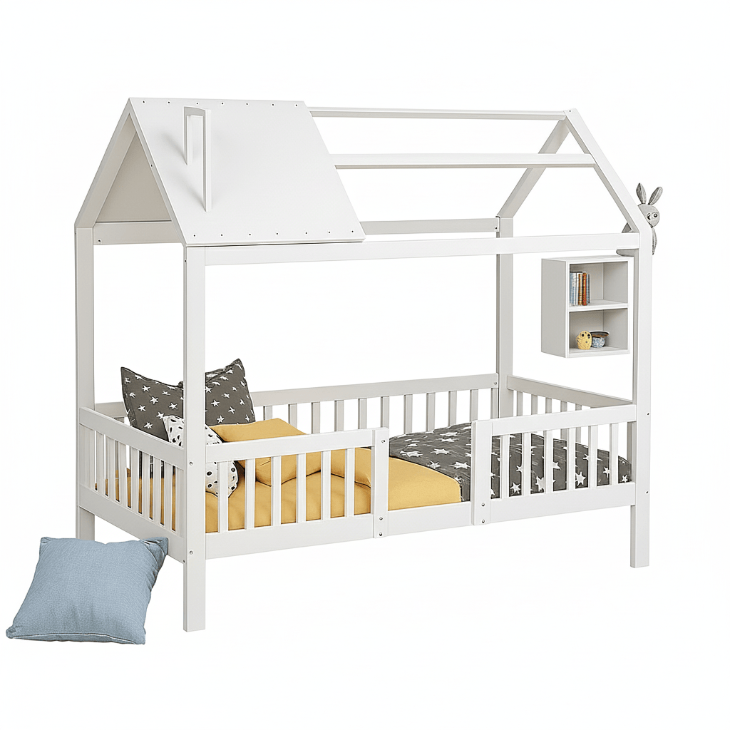 Lit cabane bois - Enfant