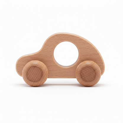 Jeu montessori - Voiture en bois
