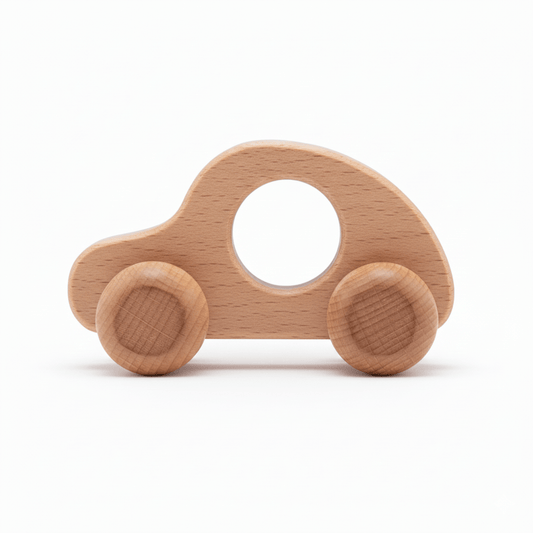 Jeu montessori - Voiture en bois