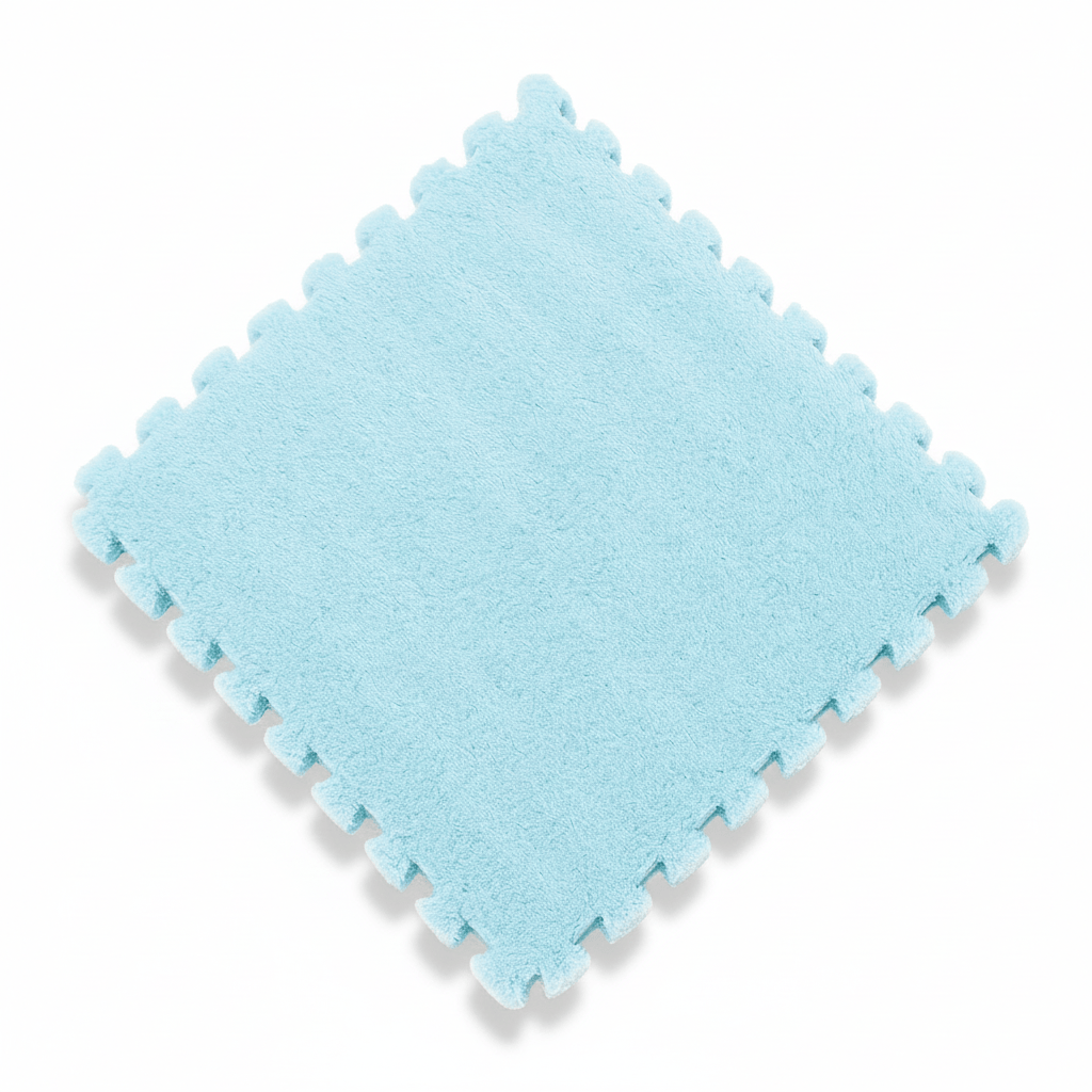 Tapis d'éveil - Puzzle tapis de 10 Bleu Ciel - Mon Cocon