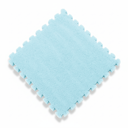 Tapis d'éveil - Puzzle tapis de 10 Bleu Ciel