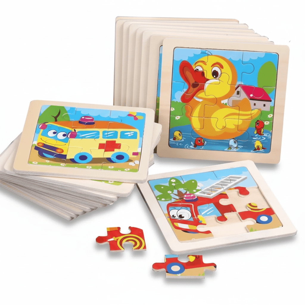 Jeu montessori - Puzzle découverte du monde - Mon Cocon