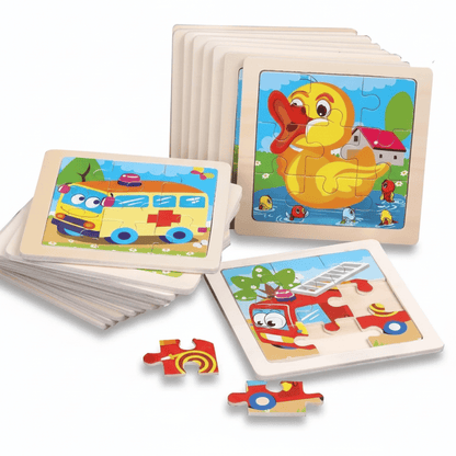 Jeu montessori - Puzzle découverte du monde - Mon Cocon
