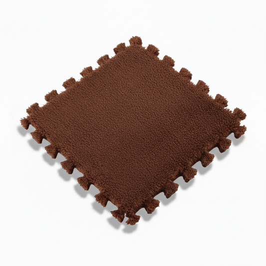 Tapis d'éveil - Puzzle tapis de 10 Café