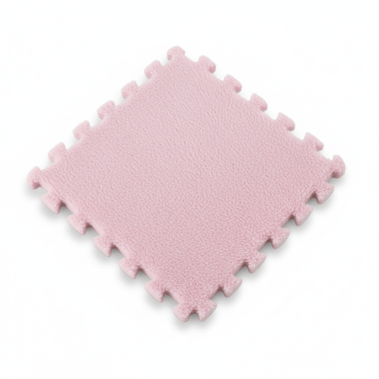 Tapis d'éveil - Puzzle tapis de 10 Rose - Mon Cocon