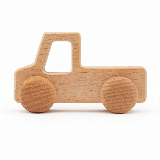 Jeu montessori - Camion en bois