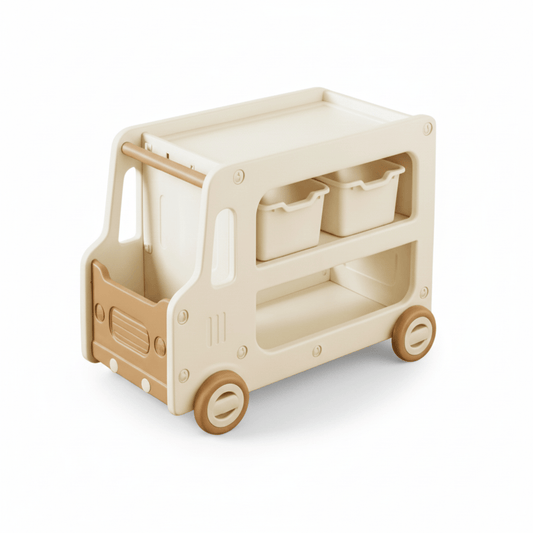 Bibliothèque montessori - Bus