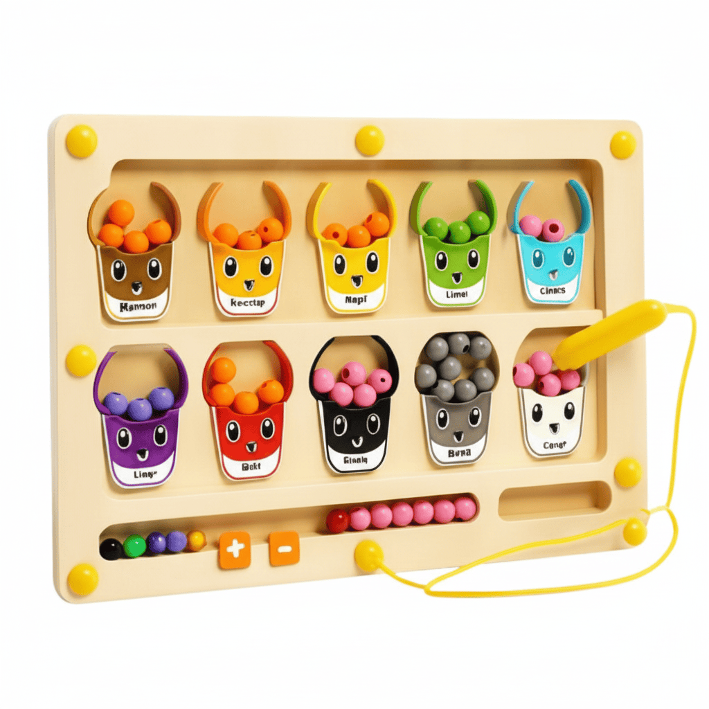 Jeu montessori - Découverte des couleurs - Mon Cocon