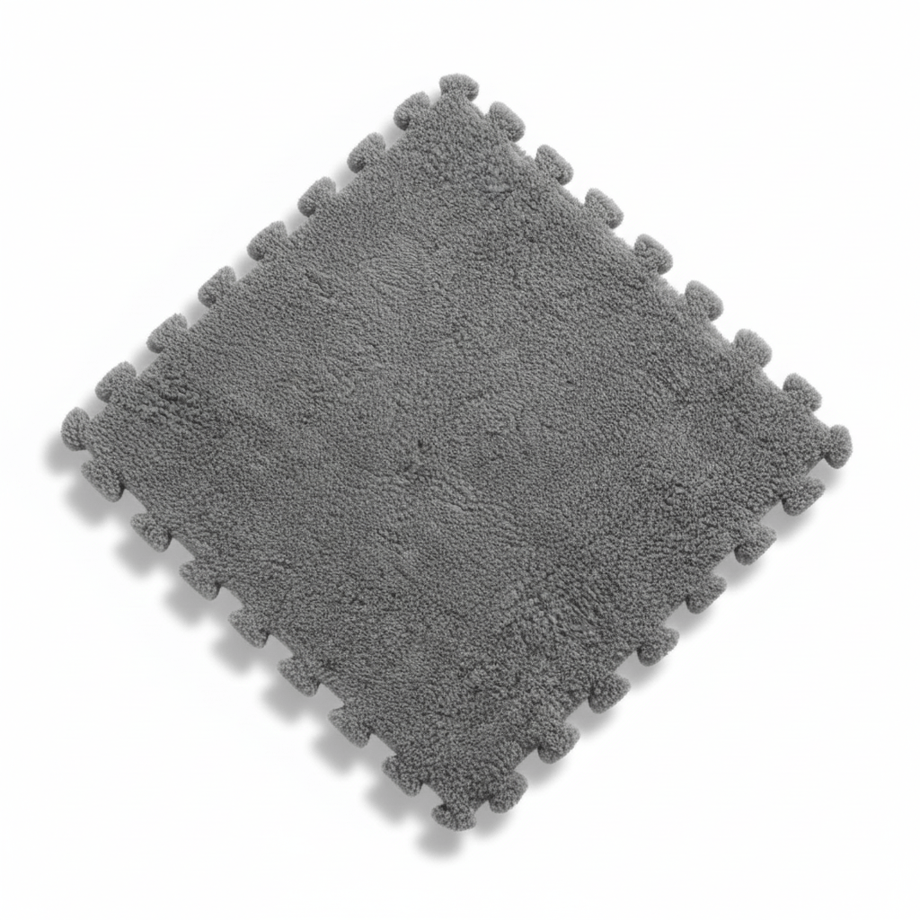 Tapis d'éveil - Puzzle tapis de 10 Gris - Mon Cocon