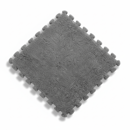 Tapis d'éveil - Puzzle tapis de 10 Gris - Mon Cocon