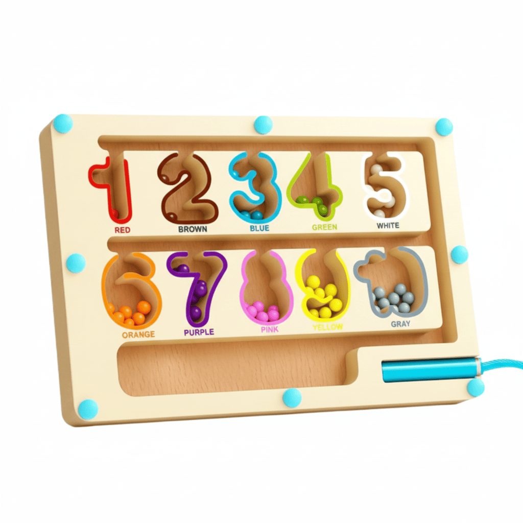 Jeu montessori - Numéro - Mon Cocon