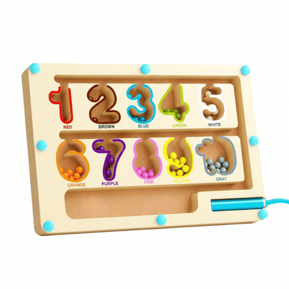 Jeu montessori - Numéro - Mon Cocon