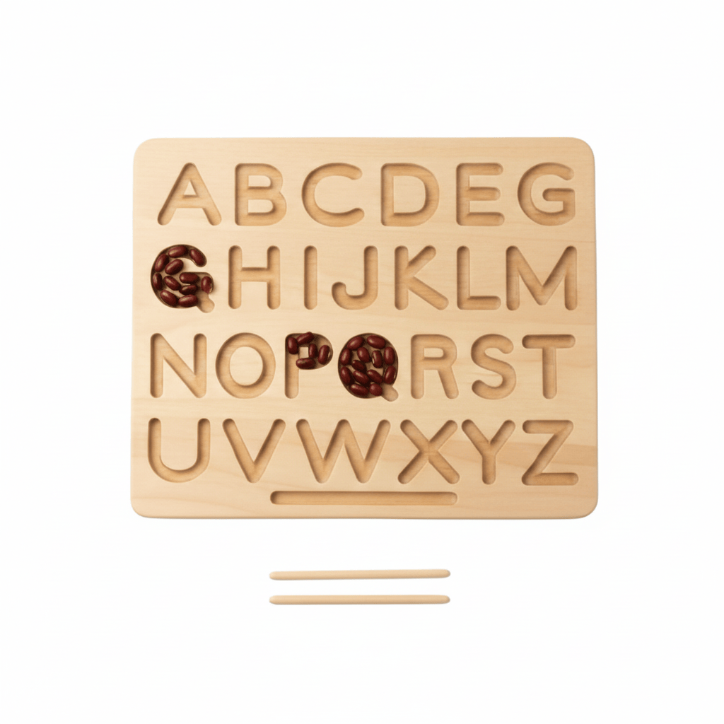 Jeu montessori - Chiffres et lettres