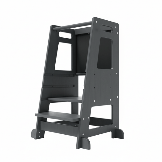 Tour d'observation - Noir avec ardoise