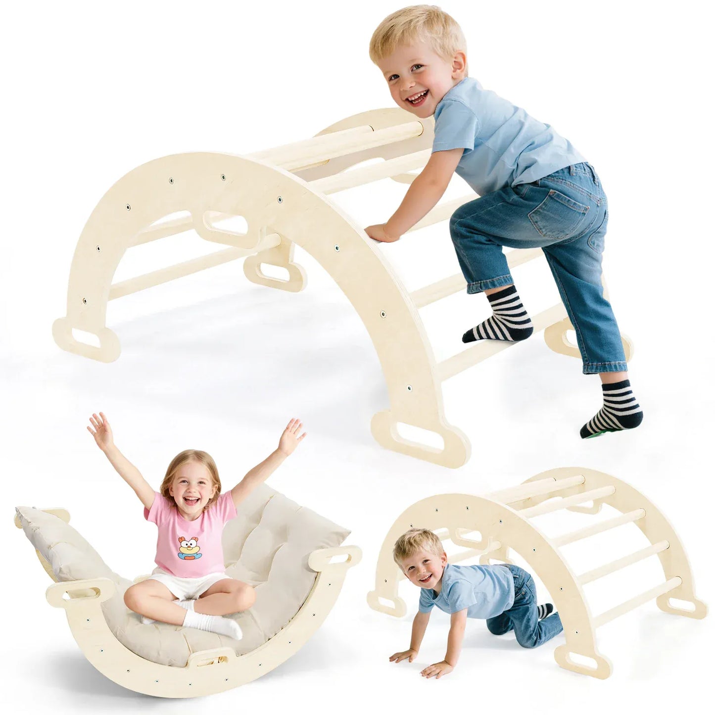Arche montessori bois - 2 en 1 - Mon Cocon