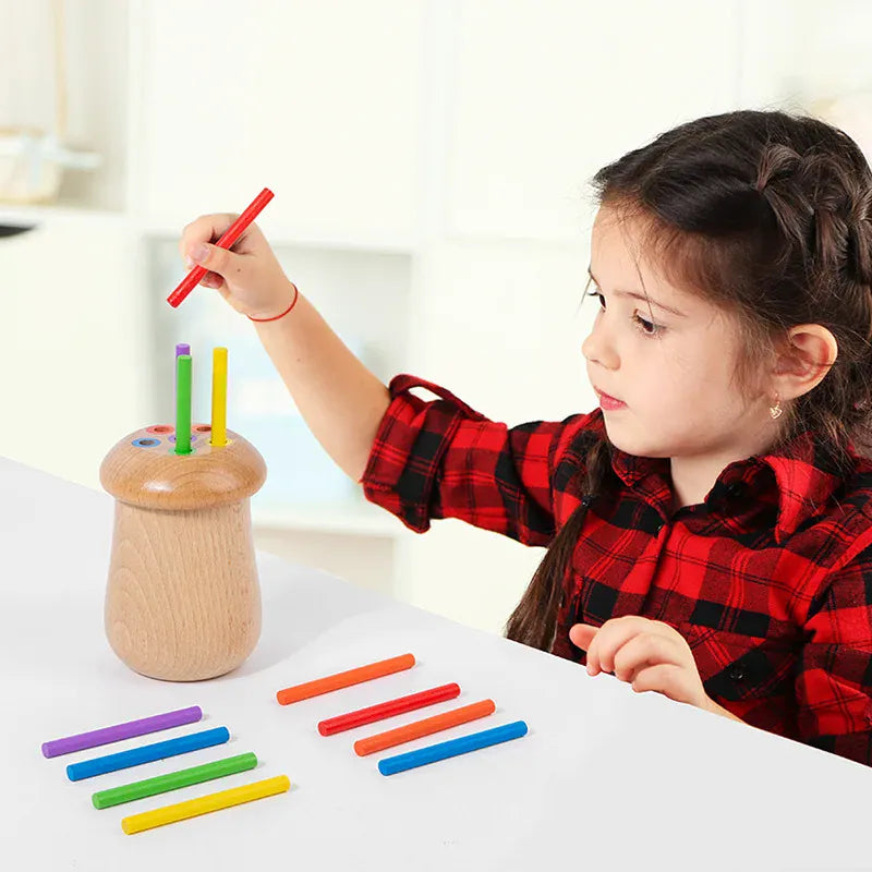 Jeu montessori - Apprentissage tri des couleurs - Mon Cocon