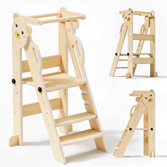 Tour d'observation pliable - En bois "Ourson"