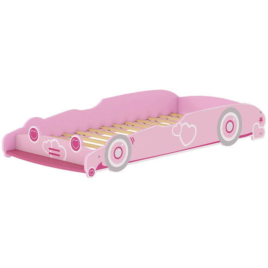 Lit enfant - Voiture rose