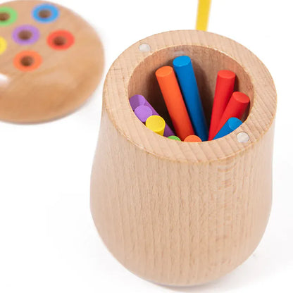 Jeu montessori - Apprentissage tri des couleurs - Mon Cocon