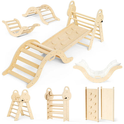 Arche montessori en bois - 7 en 1