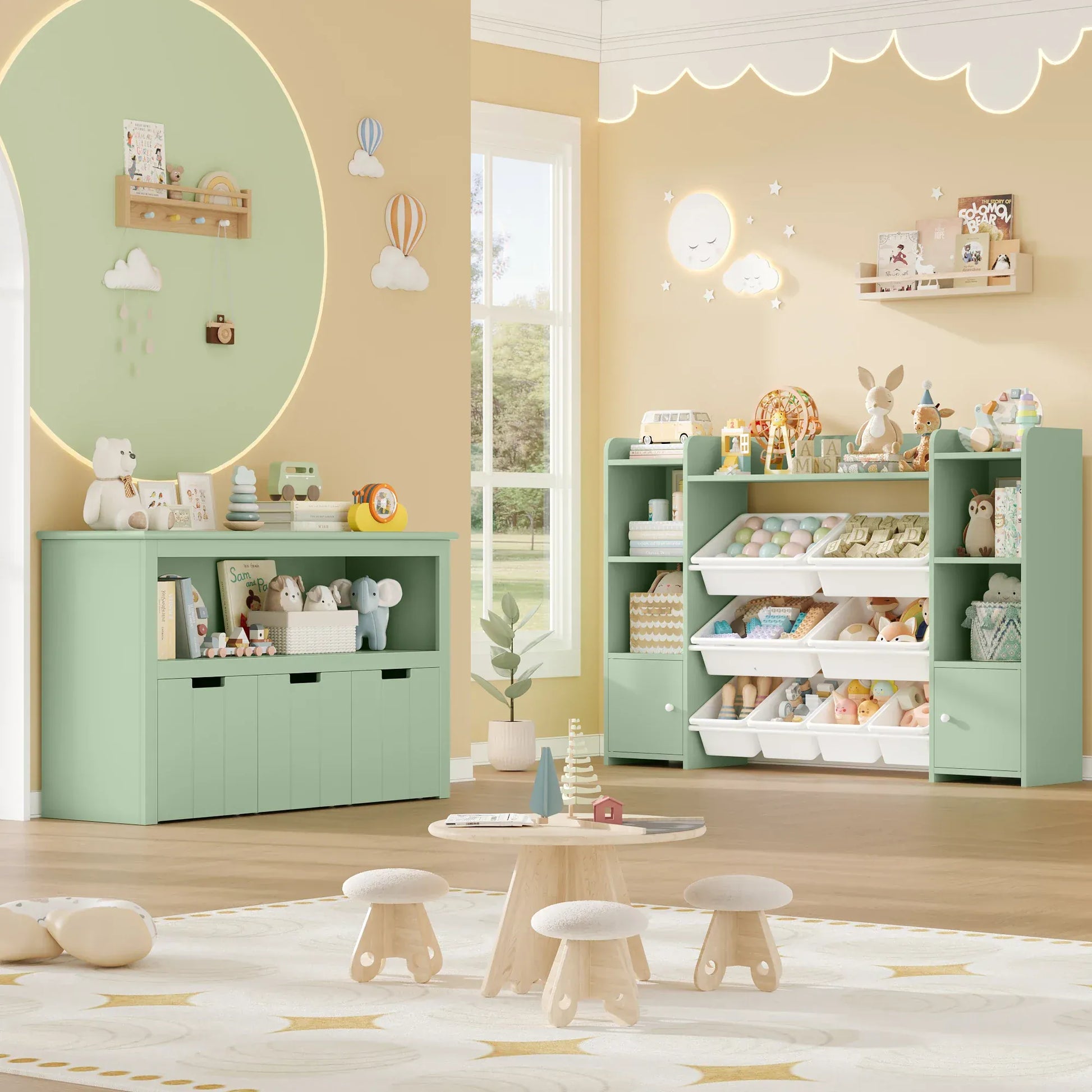 Armoire - 3 portes en bois - Mon Cocon