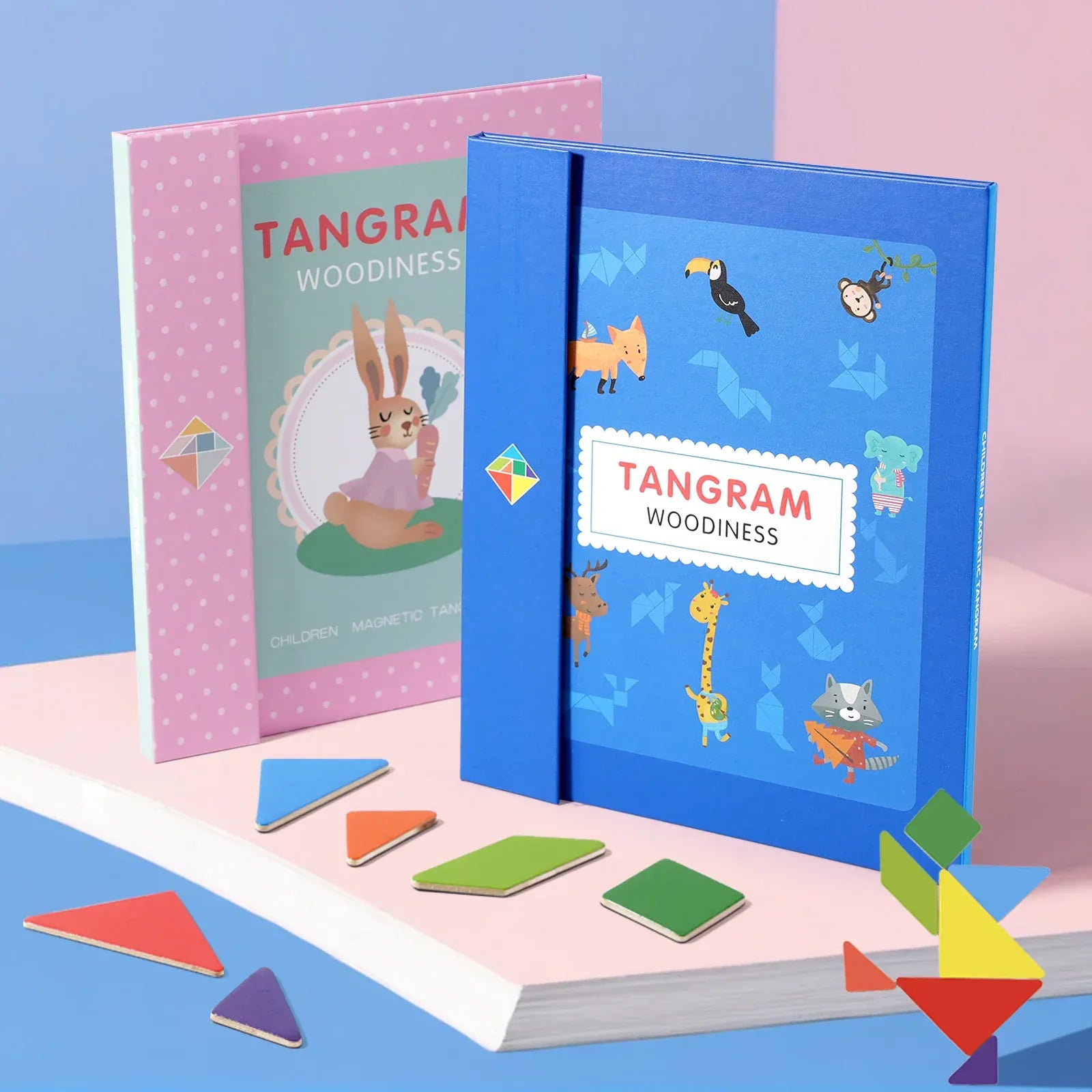Tangram  - Livret de puzzle - Mon Cocon