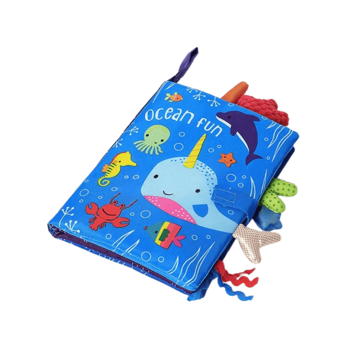 Livre souple Montessori pour bébés - Mon Cocon