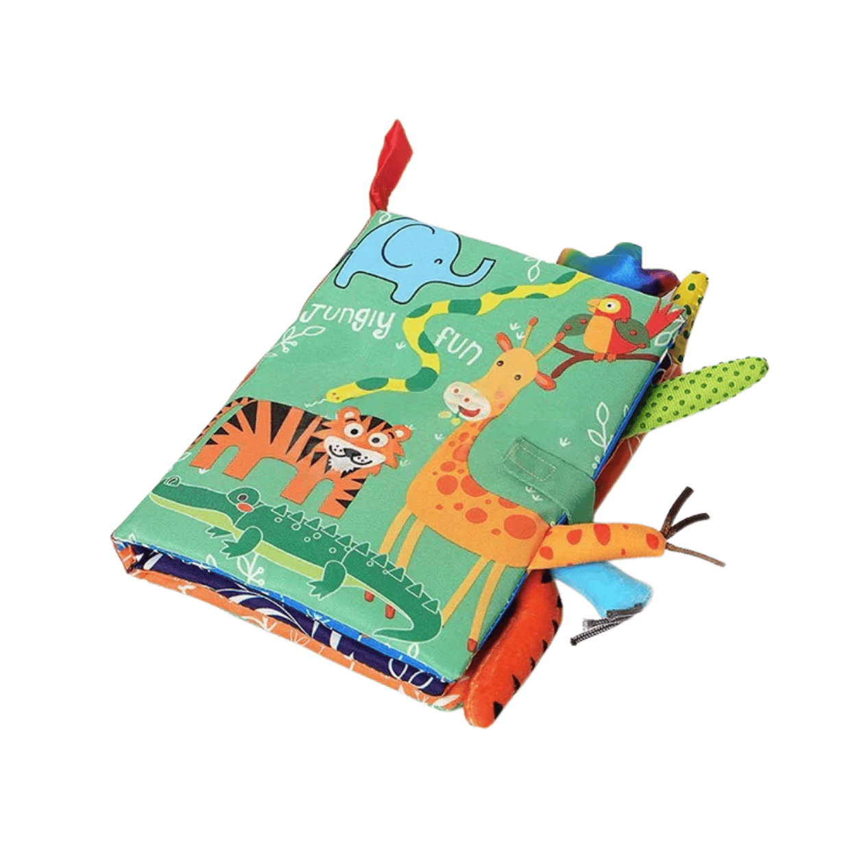 Livre souple Montessori pour bébés - Mon Cocon