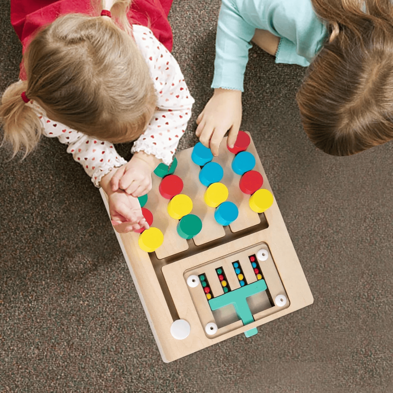 Puzzle de Tri des Couleurs Montessori - Mon Cocon