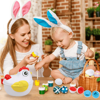 Poulette et Formes Géométriques Montessori - Mon Cocon