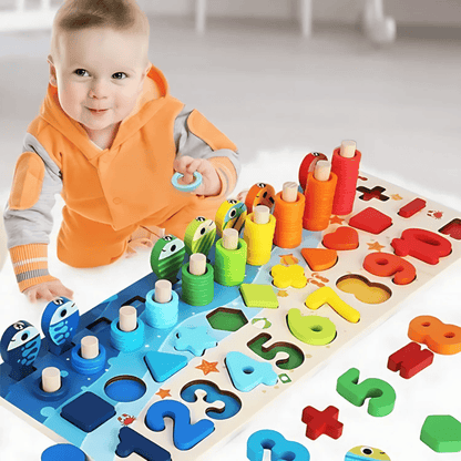 Jeu de Pêche et Formes Montessori - Mon Cocon
