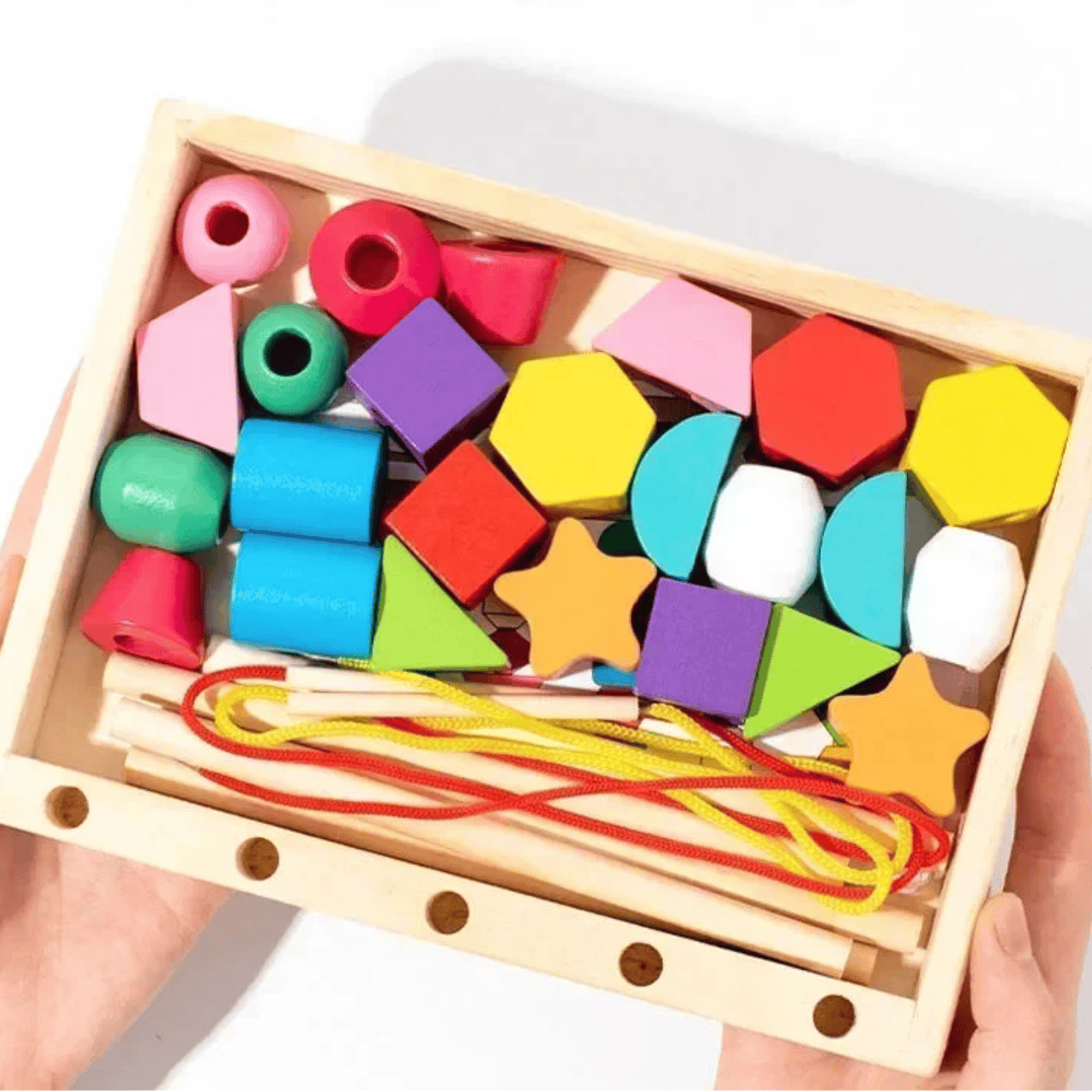 Jeu de Perles à Empiler Montessori - Mon Cocon