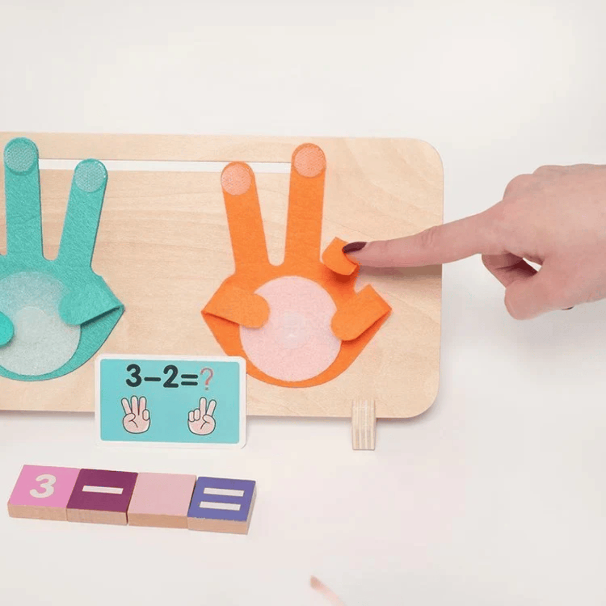 Mathématiques mains à scratch Montessori - Mon Cocon