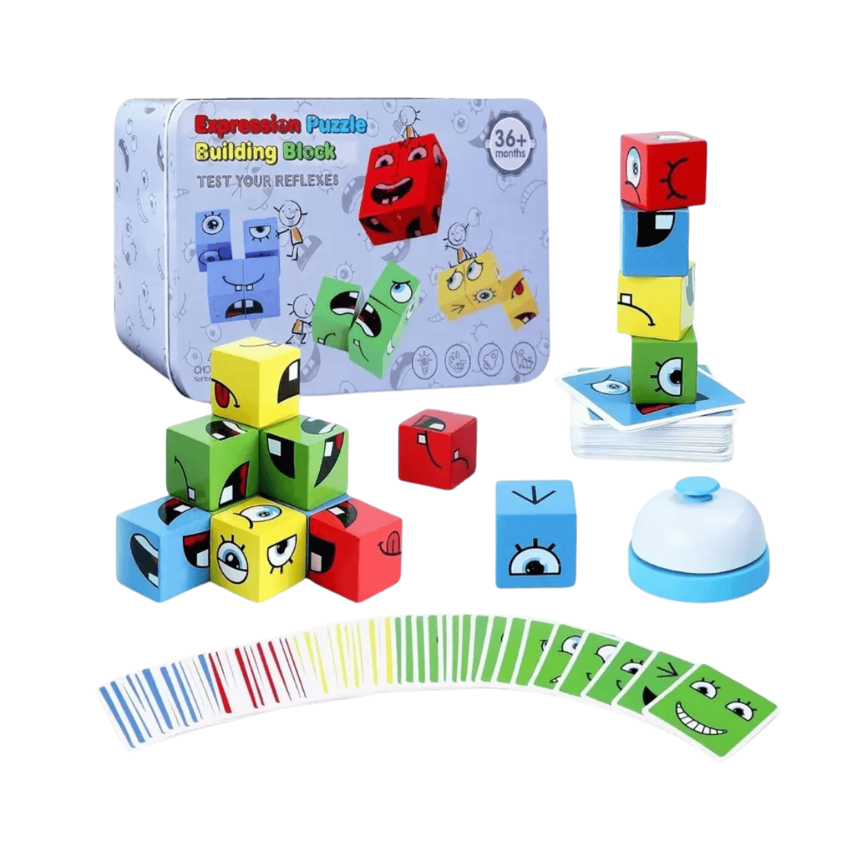 Puzzle Montessori d'expression - Mon Cocon